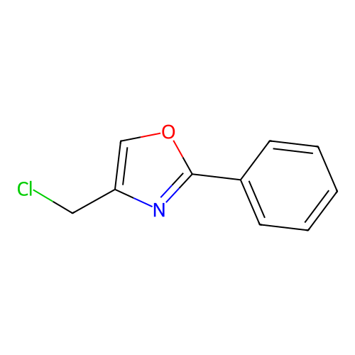 4-(Chloromethyl)-2-phenyl-1,3-oxazole structure