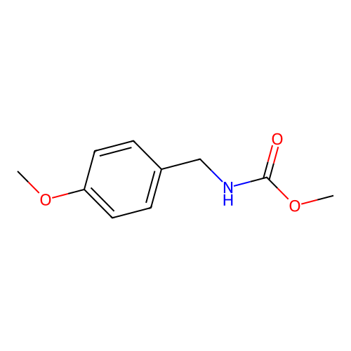 Methyl N-[(4-methoxyphenyl)methyl]carbamate structure