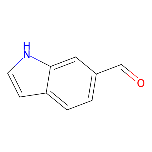 1H-Indole-6-carboxaldehyde structure