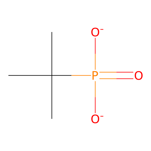 t-Butylphosphonate structure