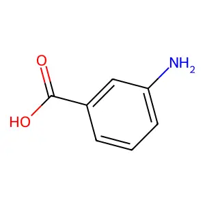 3-氨基苯甲酸 structure