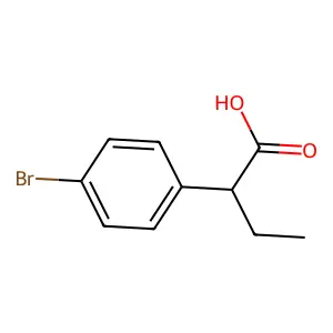 2-(4-溴苯基)丁酸 structure