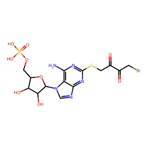 Glcnac branched hexasaccharide structure