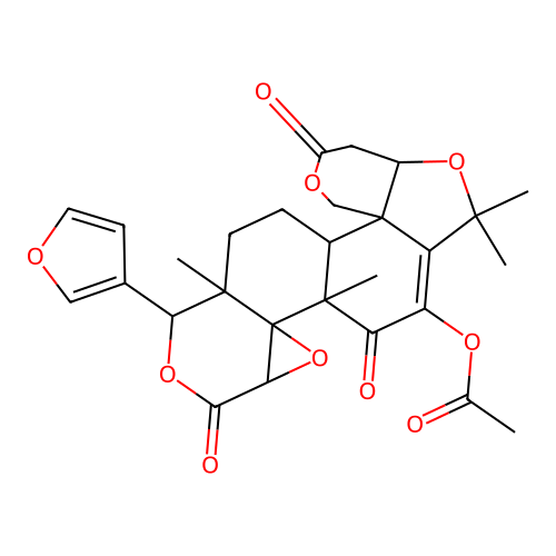 Limonin Diosphenol Acetate structure