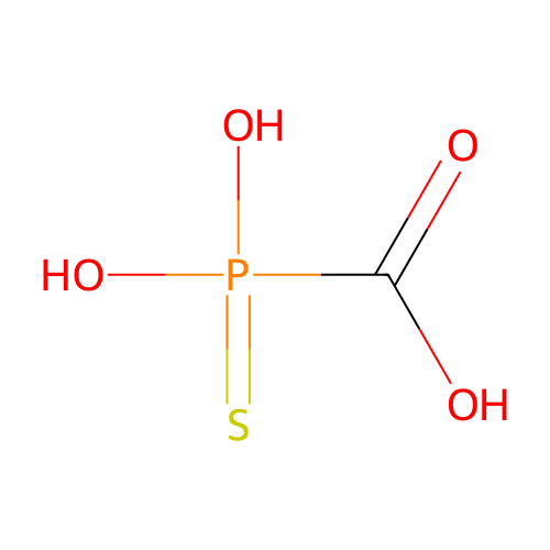 Thiophosphonoformic acid structure