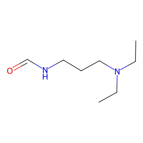 3-(Diethylamino)propylformamide structure