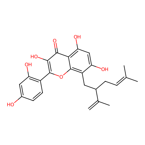 Kushenol C structure