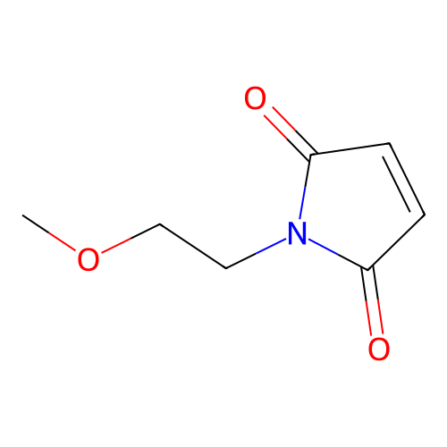 1-(2-Methoxy-ethyl)-pyrrole-2,5-dione structure
