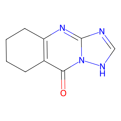 5,6,7,8-Tetrahydro[1,2,4]triazolo[5,1-b]quinazolin-9(4H)-one structure
