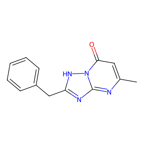 2-Benzyl-5-methyl[1,2,4]triazolo[1,5-a]pyrimidin-7-ol structure