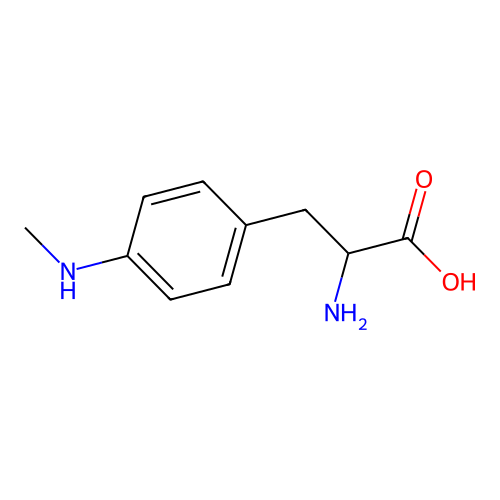 4-(Methylamino)phenylalanine structure