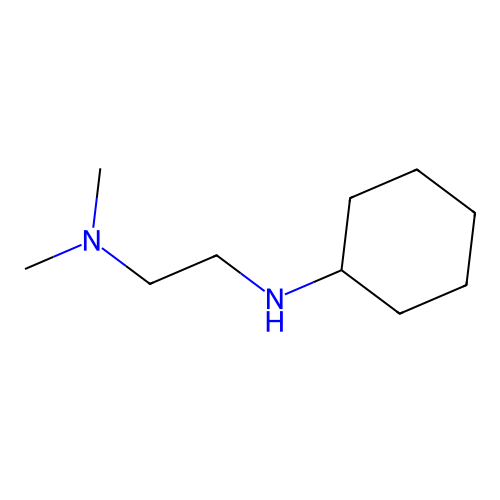 N'-Cyclohexyl-N,N-dimethyl-ethane-1,2-diamine structure