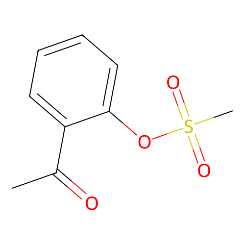 1-(2-((Methylsulfonyl)oxy)phenyl)ethanone structure