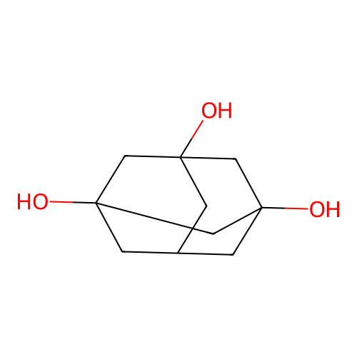 1,3,5-金刚烷三醇 structure