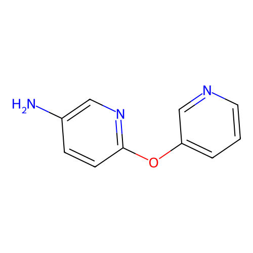 Pyridine, 5-amino-2,3'-oxydi- structure