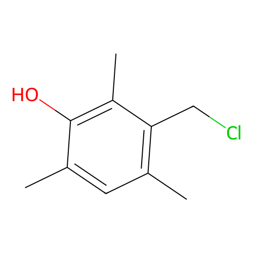 3-Chloromethyl-2,4,6-trimethylphenol structure