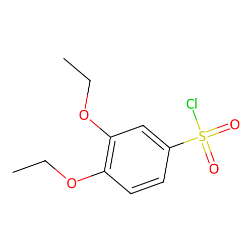 3,4-diethoxybenzenesulfonyl Chloride structure
