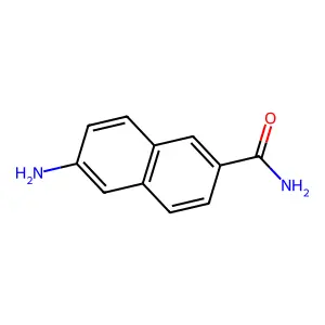 2-氨基-6-萘甲酰胺 structure