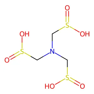 次氮基三甲亚磺酸 structure