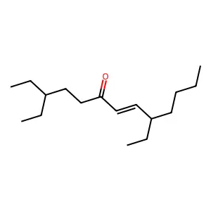 7-Tridecen-6-one, 3,9-diethyl- structure