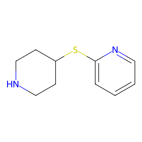 2-(Piperidin-4-ylthio)pyridine structure