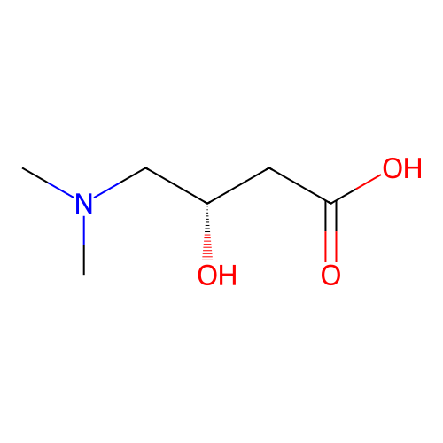 (S)-4-(Dimethylamino)-3-hydroxybutanoic acid structure