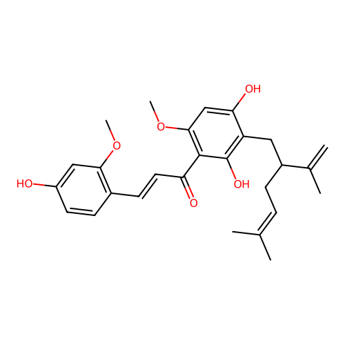 Kushenol D structure