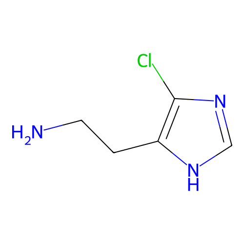 2-(5-Chloro-1H-imidazol-4-YL)ethan-1-amine structure