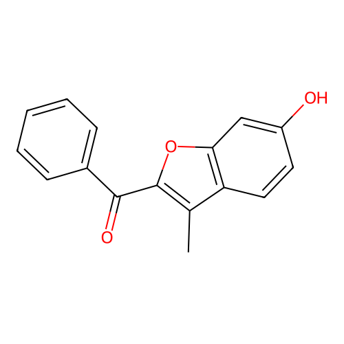 (6-hydroxy-3-methyl-2-benzofuranyl)phenylMethanone structure