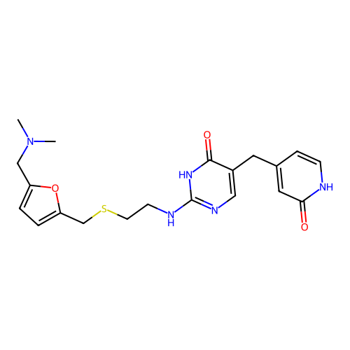 Donetidine structure