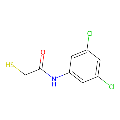 N-(3,5-dichlorophenyl)-2-sulfanylacetamide structure