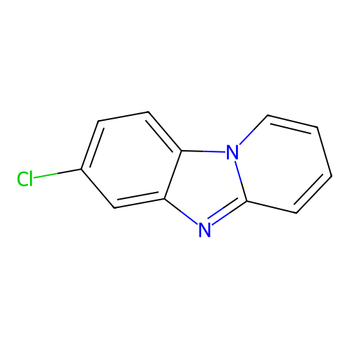7-Chloropyrido[1,2-a]benzimidazole structure