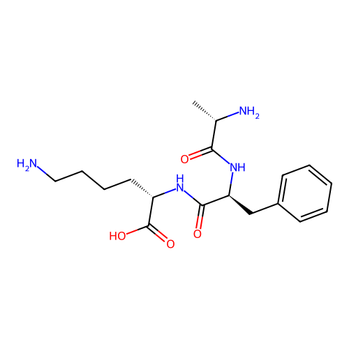 Ala-Phe-Lys structure