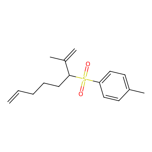 1-[(1-Isopropenyl-5-hexenyl)sulfonyl]-4-methylbenzene structure