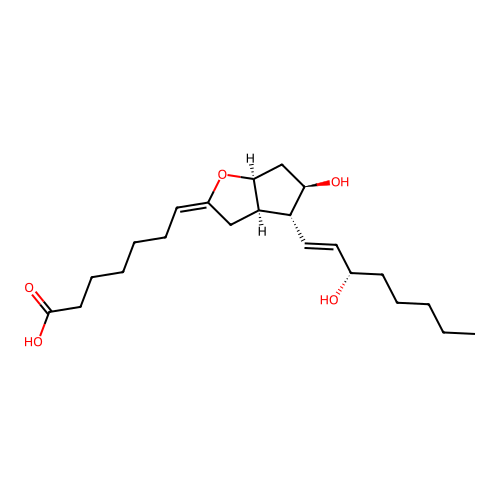 Dihomo-prostaglandin I(2) structure