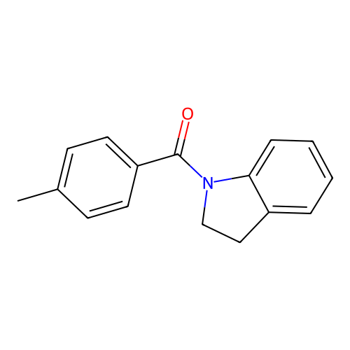 1-(4-Methylbenzoyl)indoline structure