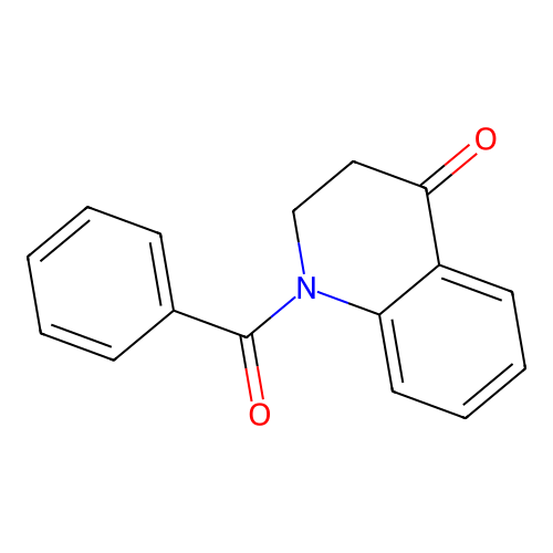 N-benzoyl-1,2-dihydroquinolin-4(3H)-one structure