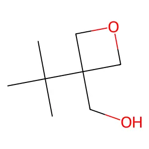 3-Oxetanemethanol, 3-(1,1-dimethylethyl)- structure