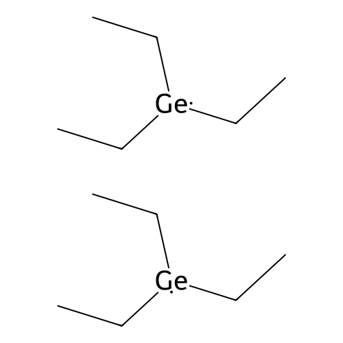 Hexaethyldigermane structure