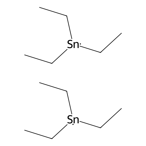 Distannane, hexaethyl- structure