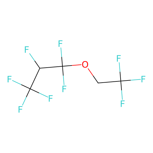1,1,1,2,3,3-Hexafluoro-3-(2,2,2-trifluoroethoxy)propane structure
