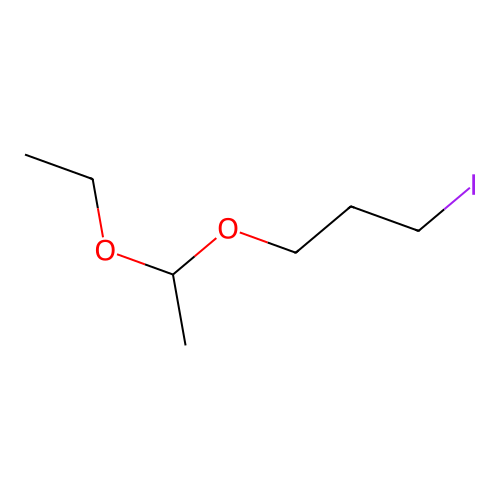 Propane, 1-(1-ethoxyethoxy)-3-iodo- structure