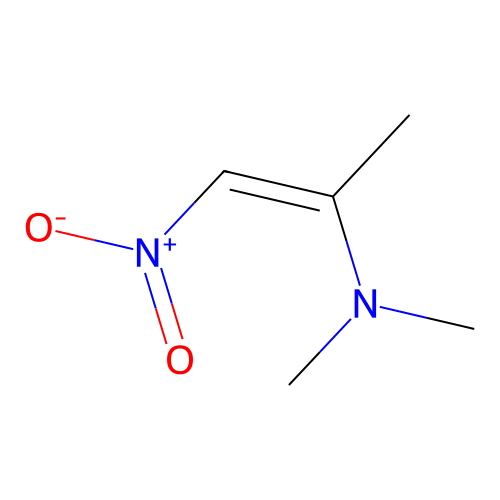 N,N-dimethyl-1-nitroprop-1-en-2-amine structure