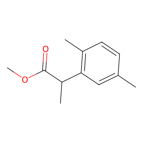 Methyl 2-(2,5-dimethylphenyl)propanoate structure