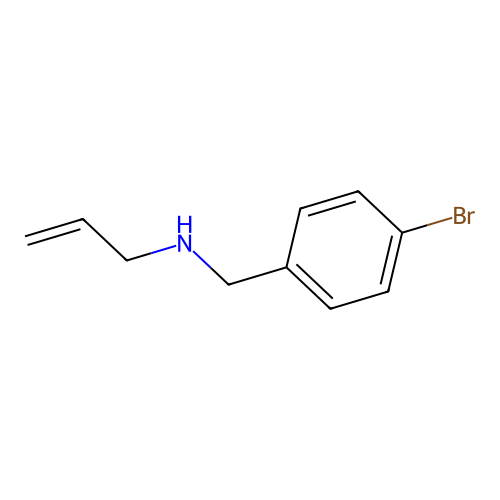 N-(4-bromobenzyl)prop-2-en-1-amine structure