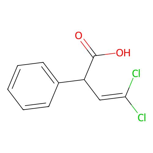 4,4-Dichloro-2-phenylbut-3-enoic acid structure