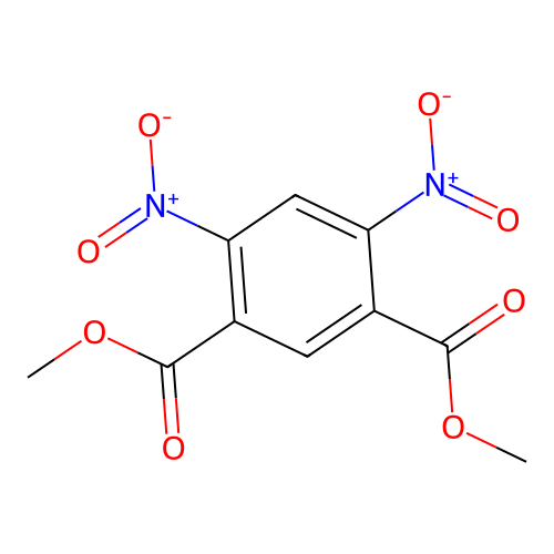 Dimethyl 4,6-dinitrobenzene-1,3-dicarboxylate structure