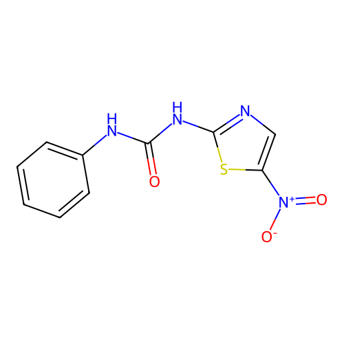1-(5-Nitro-1,3-thiazol-2-yl)-3-phenylurea structure