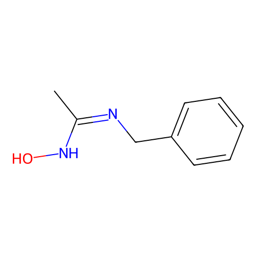 N-Hydroxy-N'-(phenylmethyl)ethanimidamide structure