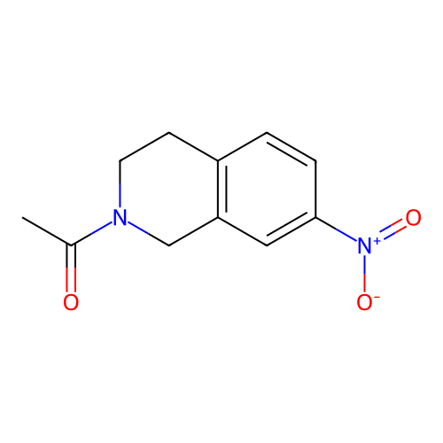 1-(7-Nitro-3,4-dihydroisoquinolin-2(1H)-yl)ethanone structure